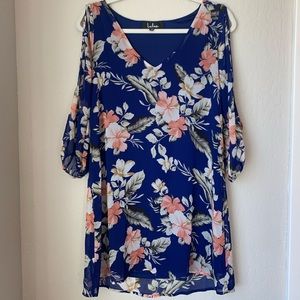 Lulus peekaboo shoulder dress
